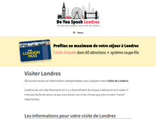 Tablet Screenshot of doyouspeaklondres.com